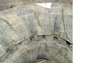 Chenille d’occasion ligne économique pour Bobcat E60 (76 liens, 400 mm largeur)