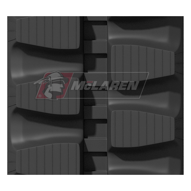 Chenille caoutchouc Maximizer pour Bobcat 442ZTS (86 liens, 450 mm largeur)