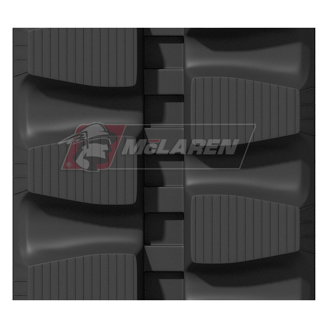 Chenille caoutchouc Maximizer pour Bobcat X337 (74 liens, 400 mm largeur)