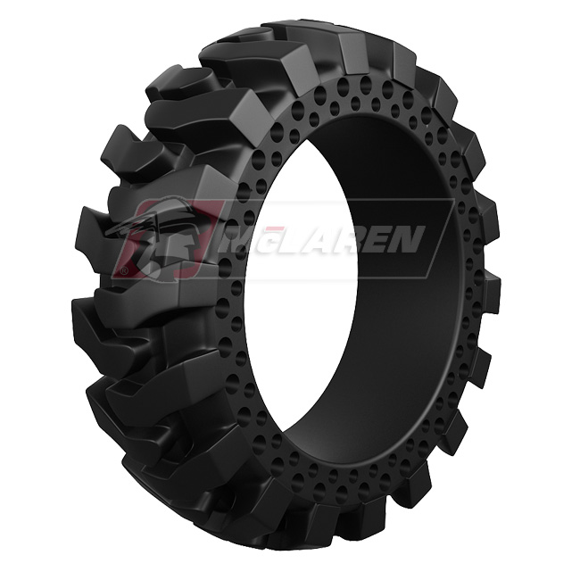Jeu de pneus pleins souples sans jantes - Maximizer™ pour Gehl 6640 (12" Pneu plein souple sans jante, 830 mm DE)