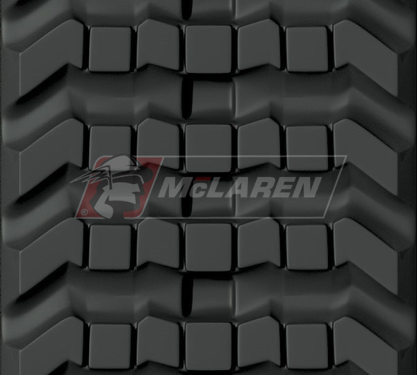 Chenille caoutchouc Next Generation pour Bobcat T830 (58 liens, 450 mm largeur)