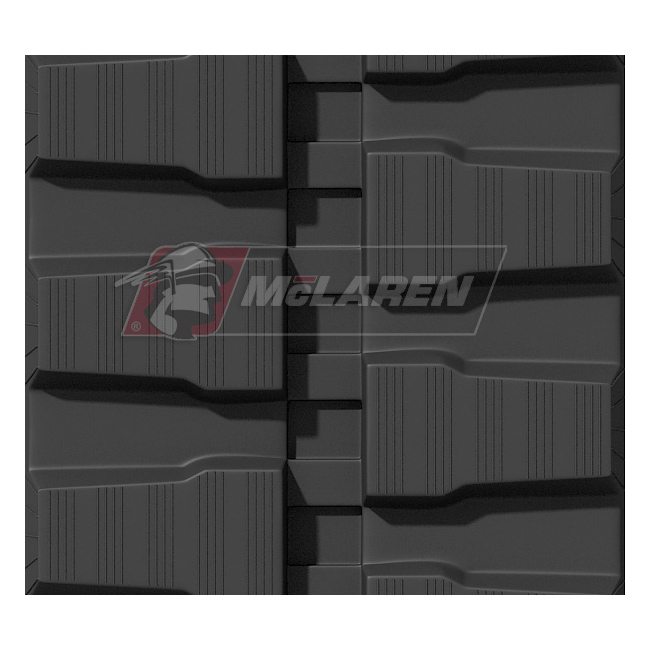 Chenille caoutchouc Maximizer pour Bobcat X100 (84 liens, 350 mm largeur)
